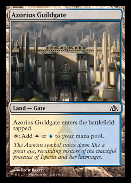 azorius guildgate dragons maze spoiler