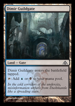 dimir guildgate dragons maze spoiler