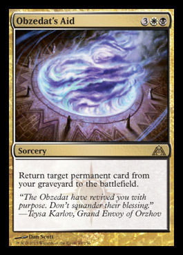 aid of the obzedat orzhov dragons maze