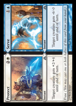 protect serve azorius split card dragons maze