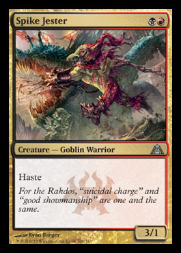 spiked jester rakdos dragons maze