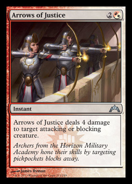 arrows justice boros hybrid gatecrash spoiler