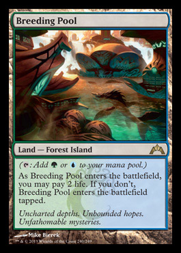 breeding pool simic shockland gatecrash spoiler