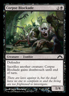 corpse blockade gatecrash spoiler