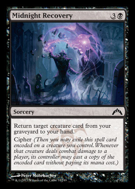 midnight recovery dimir gatecrash spoiler