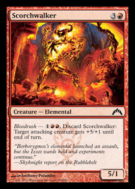 scorch walker gruul gatecrash spoiler