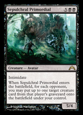 sepulchral primordial gatecrash spoiler