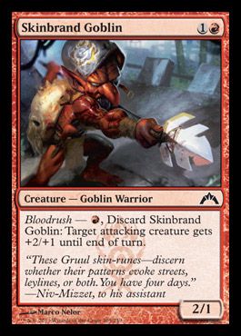 skinbrand goblin gruul gatecrash spoiler