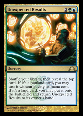 unexpected results simic gatecrash spoiler