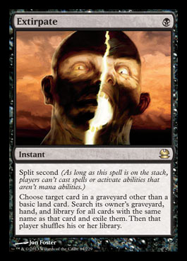 extirpate modern masters